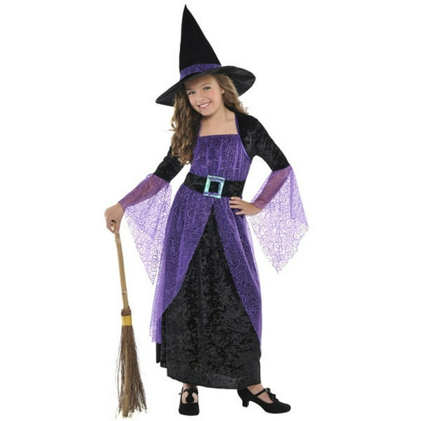Petitebella Bat Witch Girl Costume Dress 4-14y
